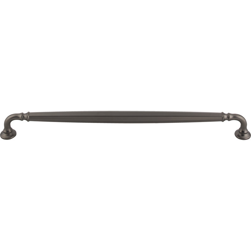 Barrow Bar pull, Ash Gray, 12" Center to Center
