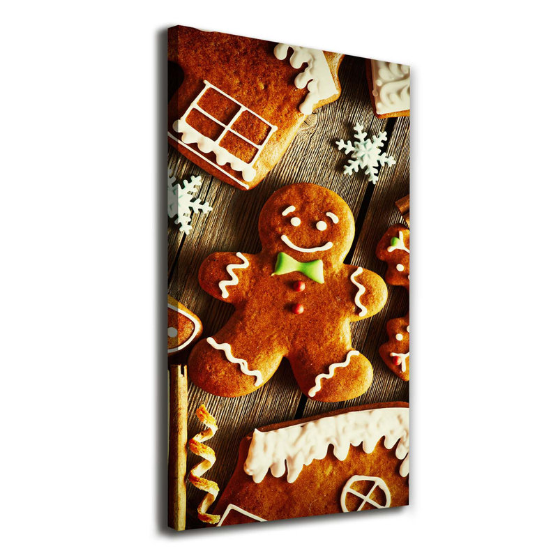 Gingerbreads - Wrapped Canvas Print