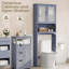 Rangement au-dessus de la toilette l 25 po x H 66 po x P 9 po Amboy-1442185398