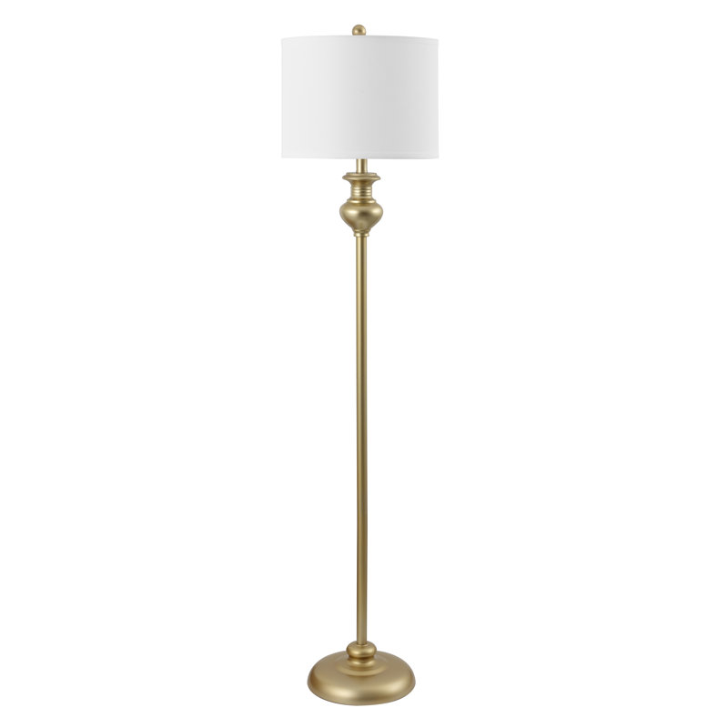 Lampe sur pied 61 po Weiler, Doré