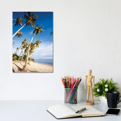 Palm Fringed Beach, Philippines by Matteo Colombo - Wrapped Canvas Gallery-Wrapped Canvas Giclée