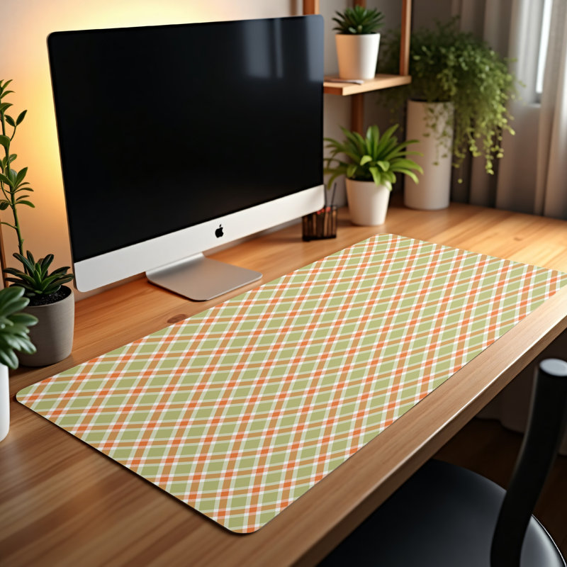 Polyester Desk Pad, 31.5x15.5