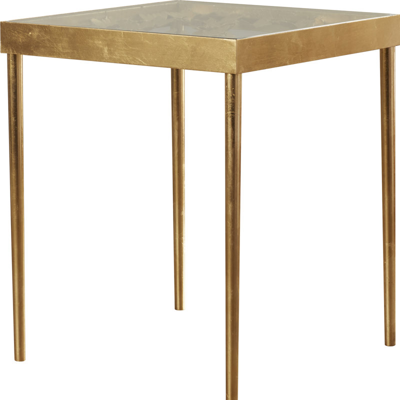 Chalanda Glass Top End Table