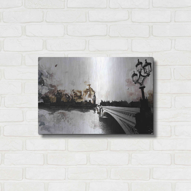 " The Thames " by Jonathan Lam, 16" H x 24" W