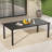 Messer Zestversa 8-Person Rectangular Dark Brown Metal Outdoor Dining Table-122512364-122512362
