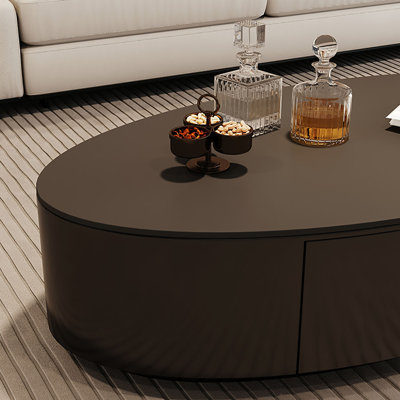 Senior sense oval coffee table combination