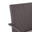 Chaise en osier pour l'extérieur Pe [ensemble de 2 pièces]-2011944693-2011944692