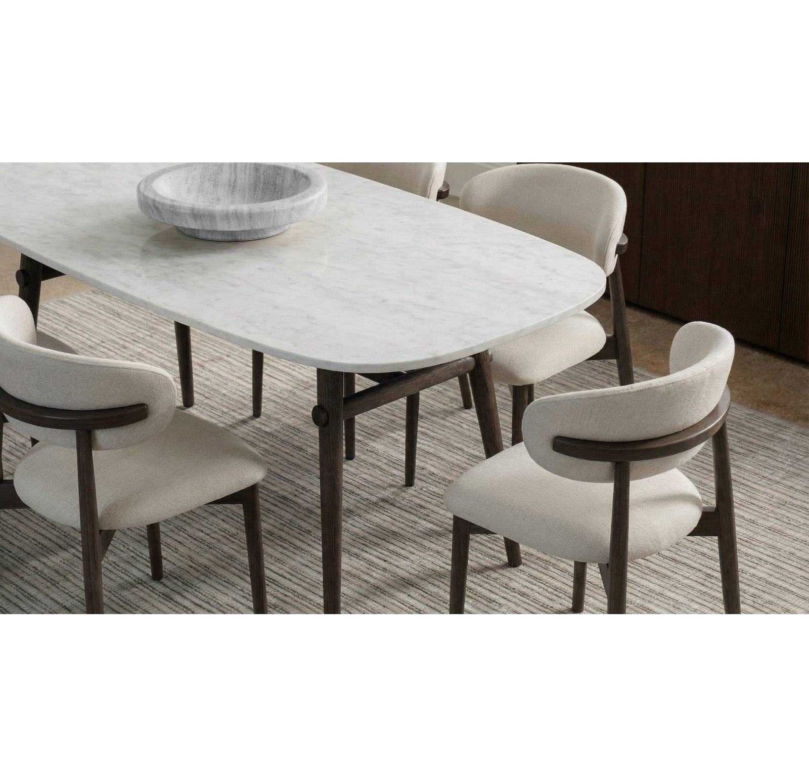 Dining Table, Brown, 30" H x 70.87" L x 35.43" W
