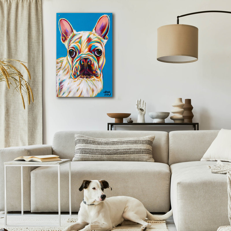 «Nosy Dog 3» par Carolee Vitaletti, H 36 po x l 24 po