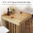 39.37" H Square Pub Height Dining Table