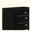 Table de chevet noire Lucille