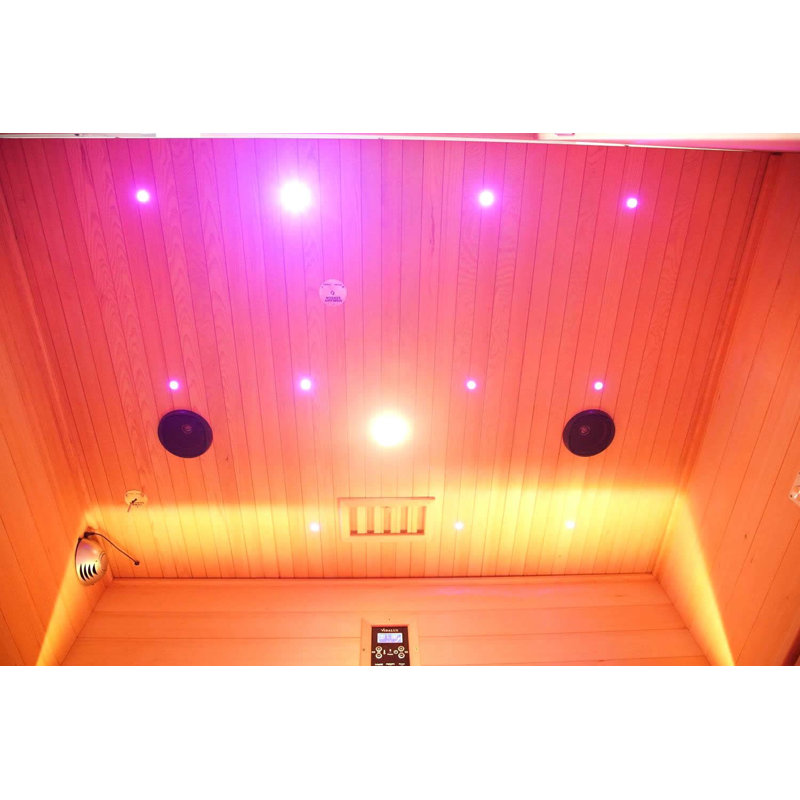 Vidalux Platinum 4 Person Full Spectrum Infrared Sauna With Complete Heat