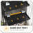 Double Stackable Bird Cage with Stand Wheels Tray Storage Shelf
