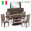 Extendable Solid Wood Dining Set-322391971