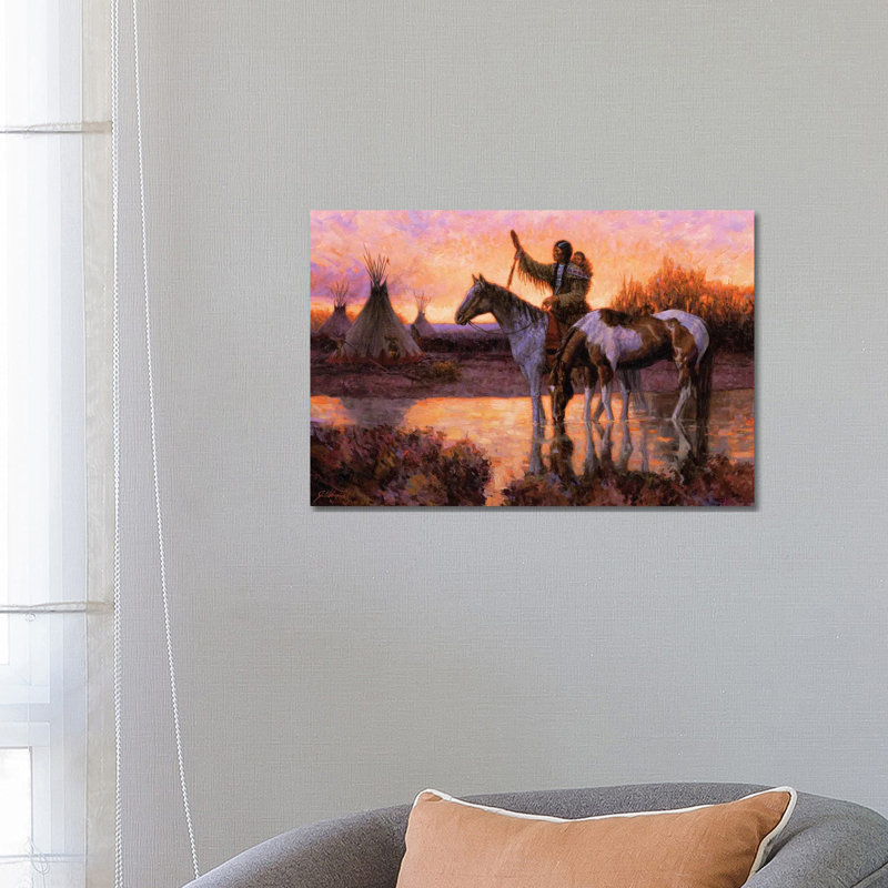 The Return by Joe Velazquez - Wrapped Canvas Print, 66.04 cm H x 45.72 cm W x 3.175 cm D