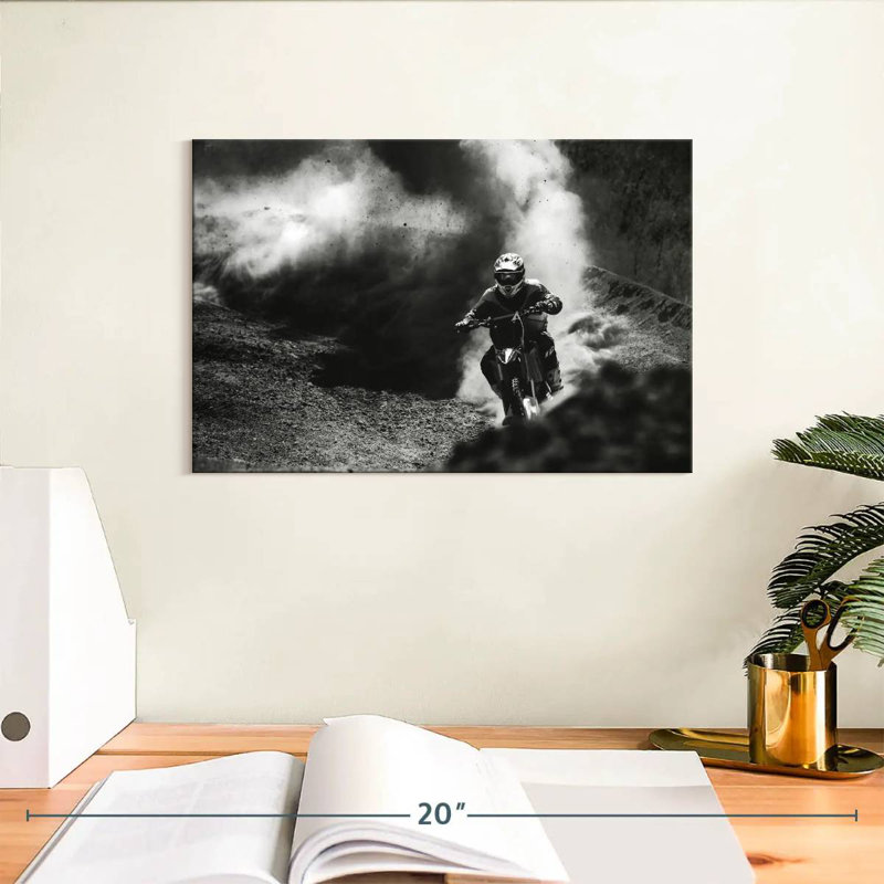 Sirci Motocross BW, H 8 po x l 12 po