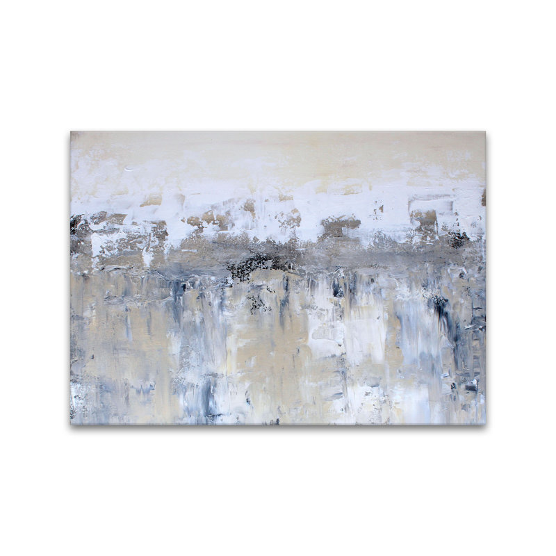 «OPUS», art mural sur toile tendue par Karen Moehr, H 36 po x l 24 po