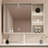 Cream style French bathroom cabinet