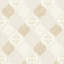 Tapis en polyester jaune clair / blanc Juli-1242456029