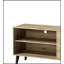 Meuble télé pour téléviseur de 63 po ou moins Amidon, avec 2 tablettes de rangement et 1 armoire, meuble télé moderne dans le salon-1351687681-1351687692