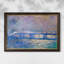 Charing Cross Bridge, 1903 - Claude Monet - Toile encadrée sur mesure-1891467245-1891467236-1891463195