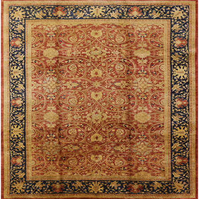 Tapis oriental bleu / bleu