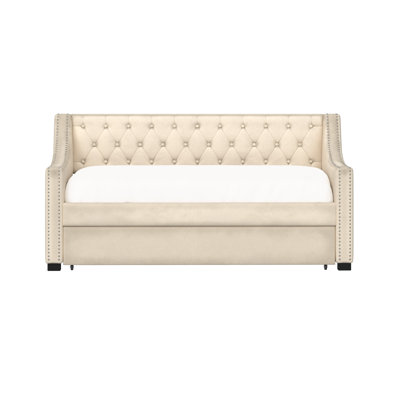Champagne Velvet Daybed