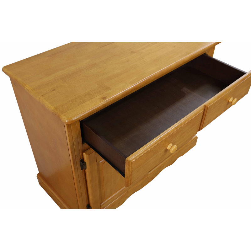 Ariyona 37.5 " W Server, Rich Honey Light Oak