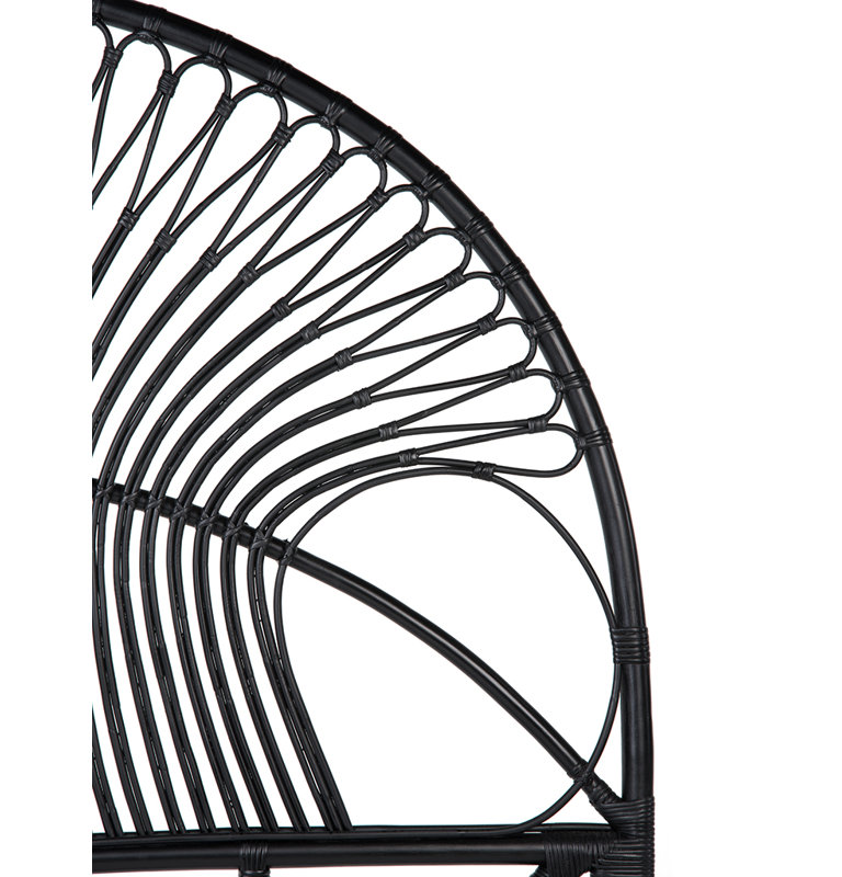 Natural Hand-Crafted Rattan Twin Headboard