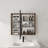 Bathroom Mirror Cabinet with Storage