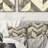 Beige Grey Chevron Pattern Dream I - Modern Throw Pillow-108514417