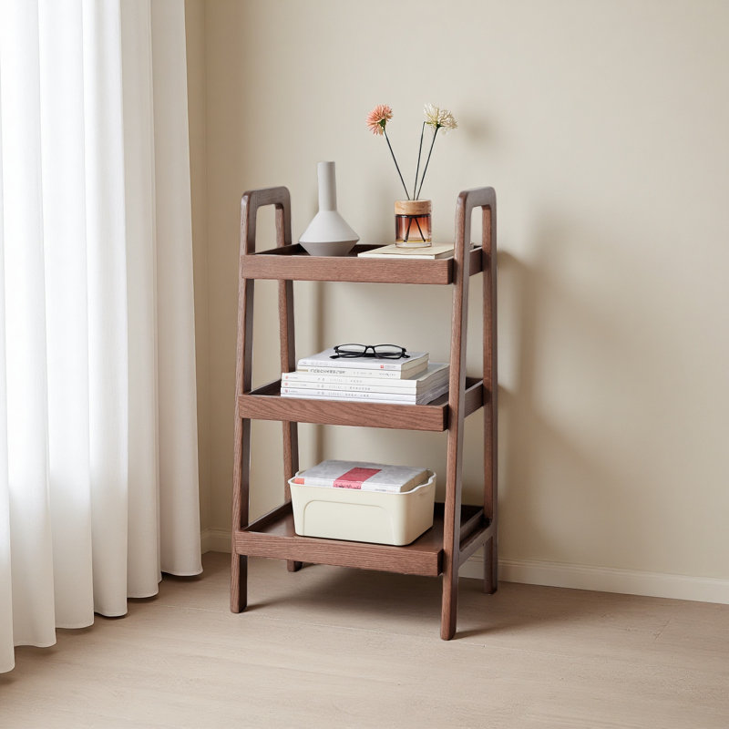 Banc de rangement, range-chaussures en bois de hêtre à 3 niveaux pour le vestibule, rangement de qualité supérieure pour la salle de bain et le salon