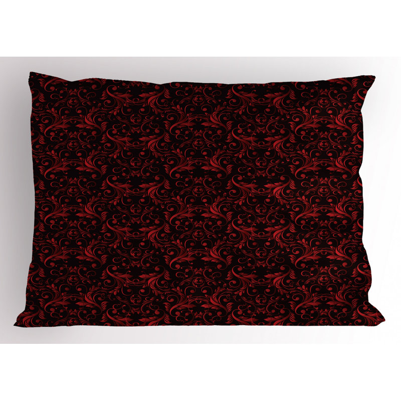 Flowers Polyester Sham Set, Twin
