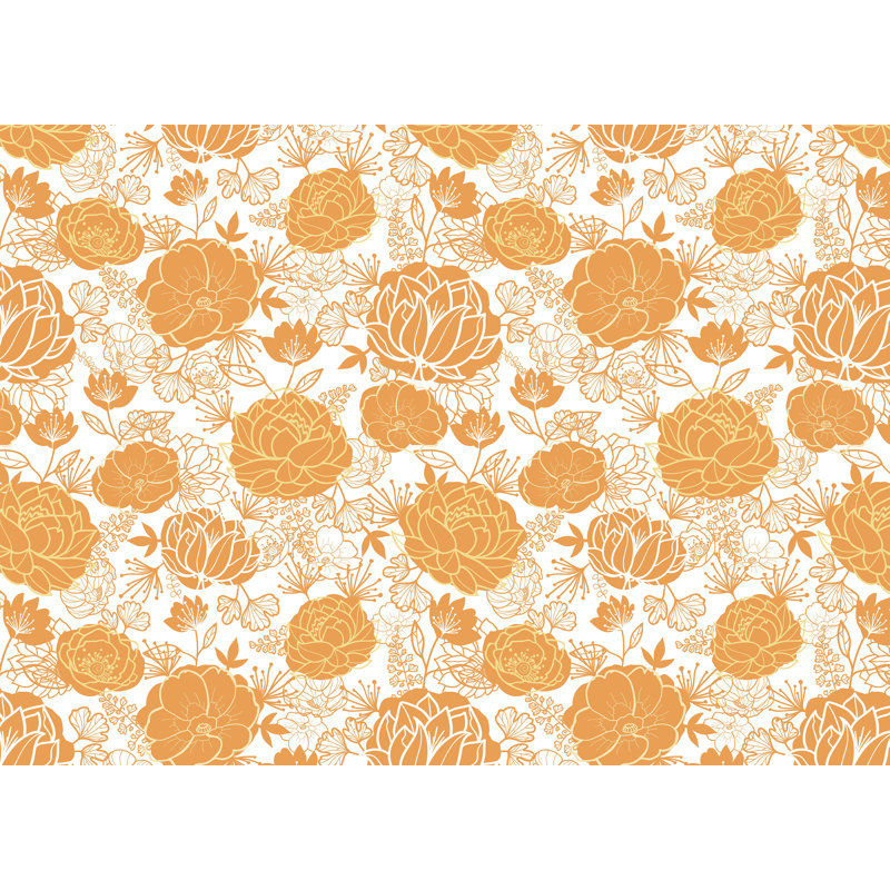 Floral Wallpaper, Non-Pasted