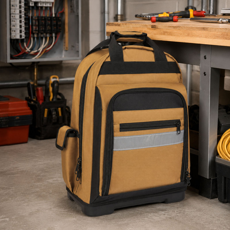 Tool Backpack, Molded Base and Clear Parts Box