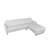 Slaon 102 Wide Faux Leather Sofa & Chaise-23211592-23211589