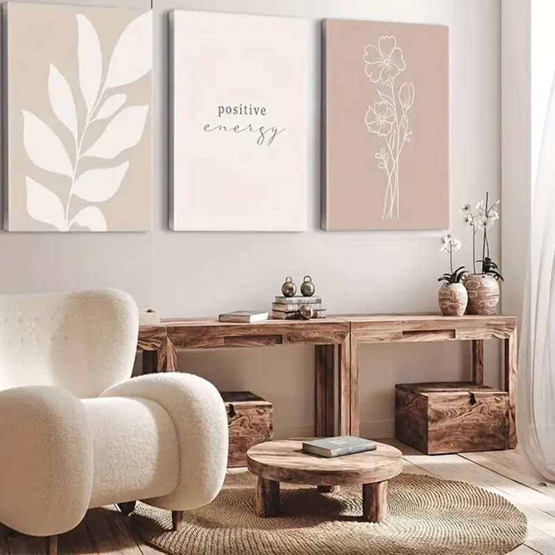 3 Piece Wrapped Canvas Painting