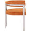 Fauteuil en velours Marcello Kenlea-2141634411
