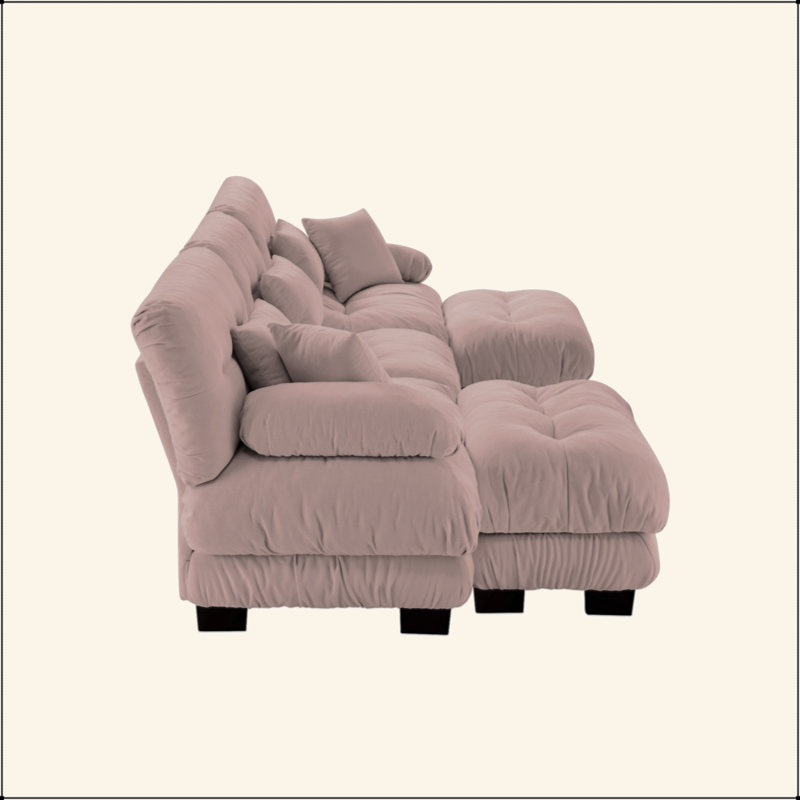 Canapé modulaire Luxury Luxury, Rose