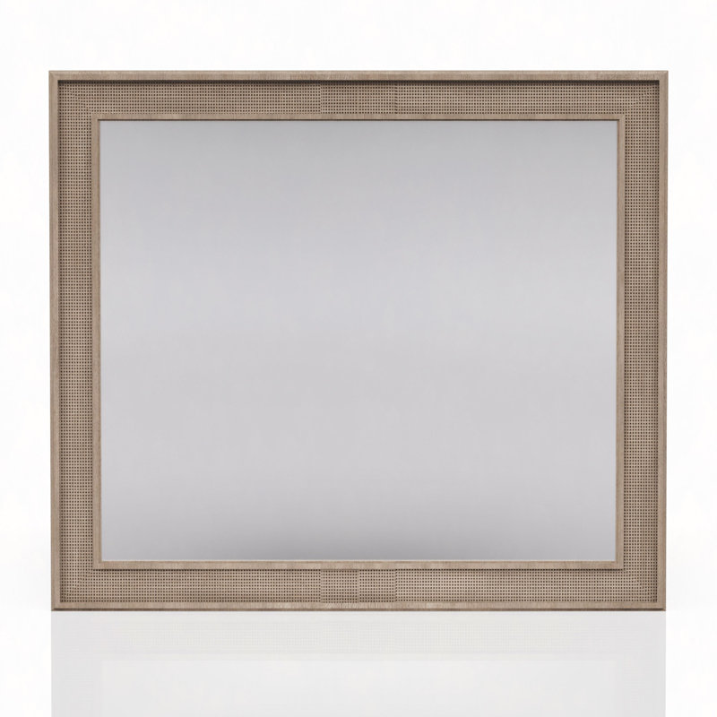 Miroir couleur canne sable