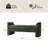 Arlesia Modern 57"W Chenille Fabric Easy Assembly Upholstered Bench-1285073273