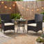 Outdoor Patio Dining Armchair with Cushion