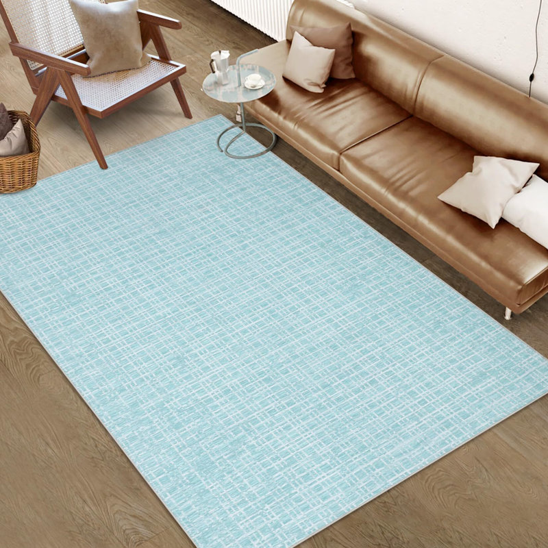 Tapis moderne lavable pour salon 9 x 12