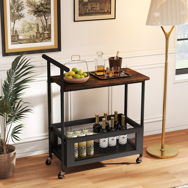 Metal Bar Cart