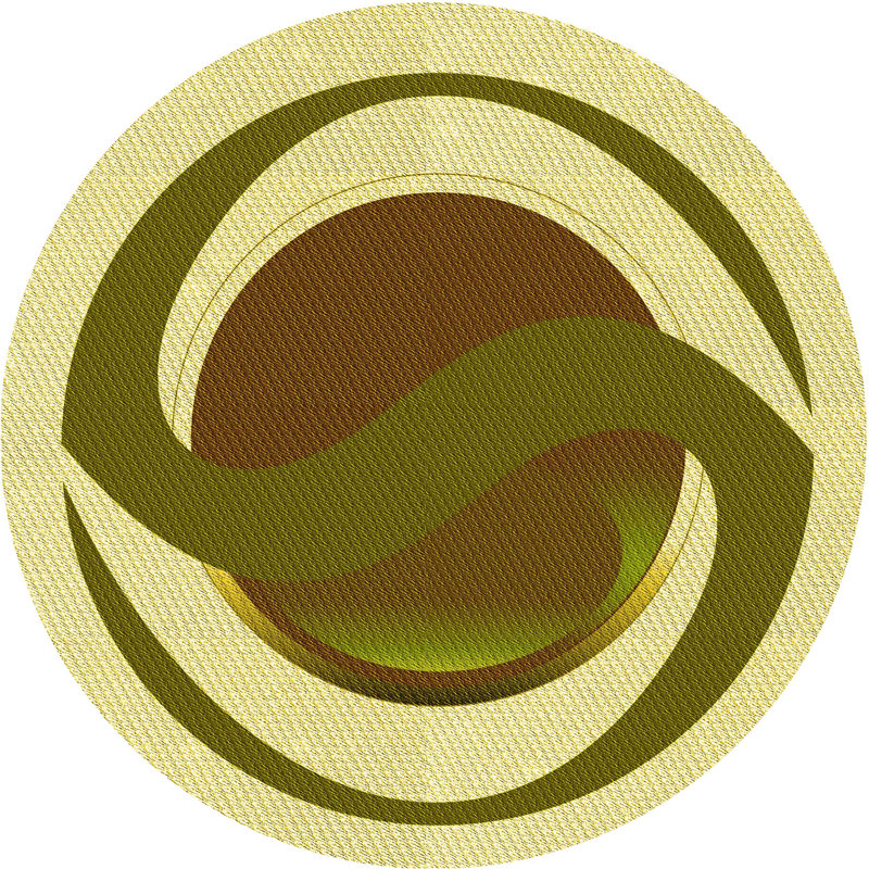 Indoor Rug, Round 7'