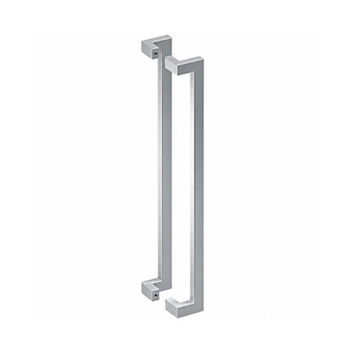 Deltana SSPOBB36U32D 36" BACK-TO-BACK MODERN OFFSET PULLS in Brushed Stainless
