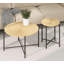 Ensemble de table basse et de table de bout 2 pièces Radial