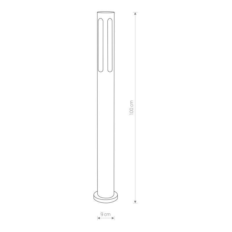 Darrel Frosted Bollards