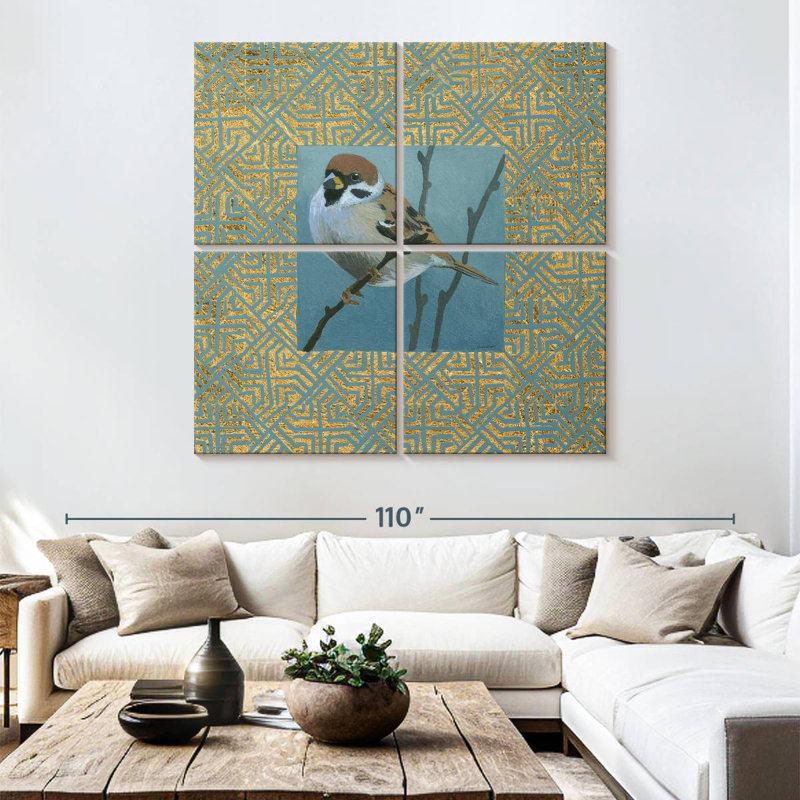 The Sparrow, 74" H x 74" W