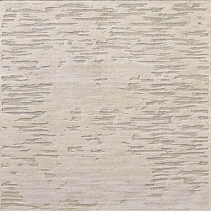 Tapis 100% moderne lavable à la machine Midcentury, Carré 7 pi